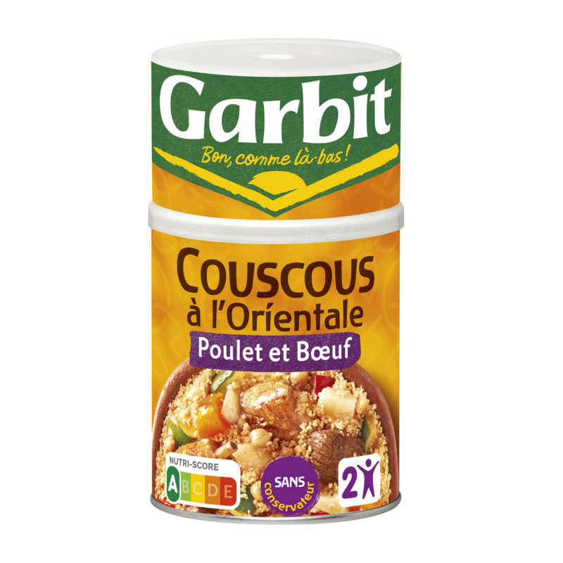 Garbit Couscous Royal Au Poulet & Bœuf 980g Garbit Couscous Royal Au Poulet & Bœuf 980g