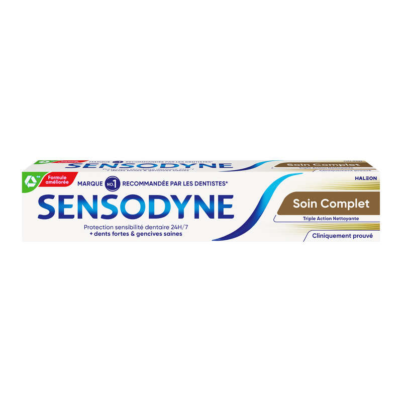 Sensodyne Dentifrice Soin Complet Triple Action 75ml Sensodyne Dentifrice Soin Complet Triple Action 75ml
