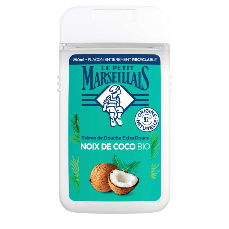 Le Petit Marseillais Crème de Douche Hydratante au Beurre de Coco 250ml Le Petit Marseillais Douche Crème Hydratante au Beurre de Coco 250ml