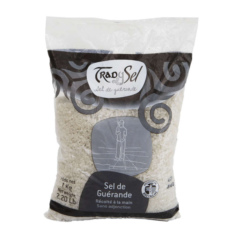 Trady Sel, sel gris de Guérande 1kg Trady Sel, sel gris de Guérande 1kg