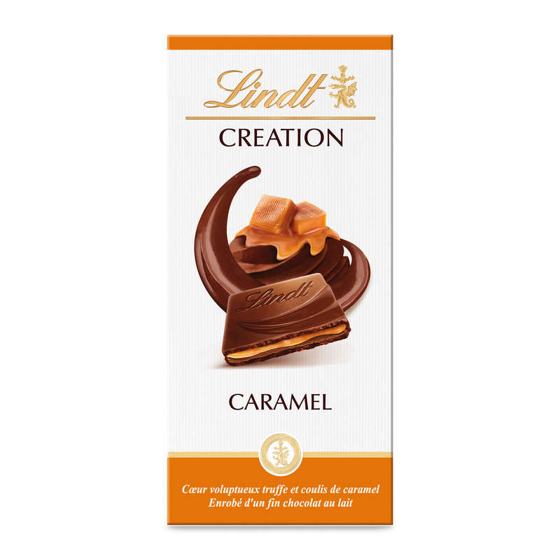 Lindt Creation Tablette Le caramel 150g Lindt Creation Tablette Le caramel 150g