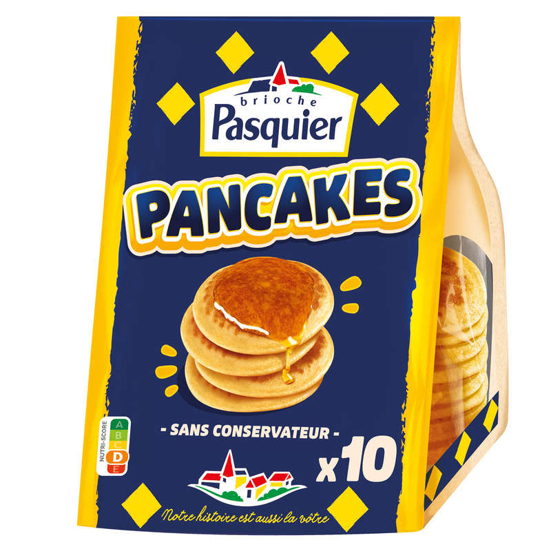 Brioche Pasquier - Pancakes - x10 350g Brioche Pasquier - Pancakes - x10 350g
