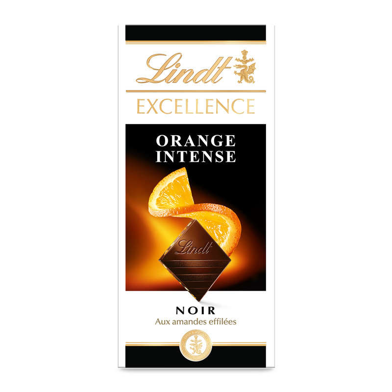 Lindt Excellence Tablette Chocolat Noir Orange Intense 100g Lindt Excellence Tablette Chocolat Noir Orange Intense 100g