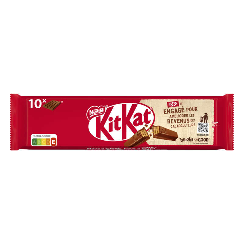 Kitkat Barre au chocolat au lait 415g Kitkat Barre au chocolat au lait 415g