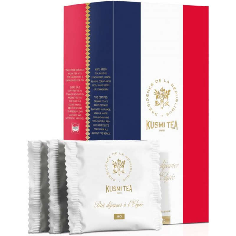 Kusmi Tea Petit déjeuner à l’Elysée en sachet x24 Kusmi Tea Petit déjeuner à l’Elysée en sachet x24