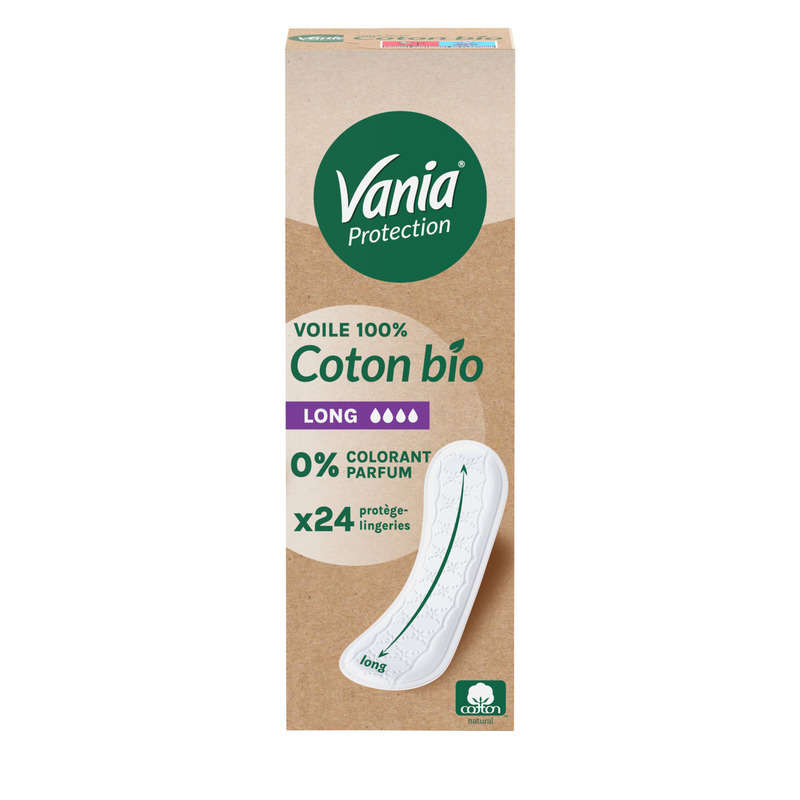 Vania Protection Coton Bio Long x24 Vania Protection Coton Bio Long x24