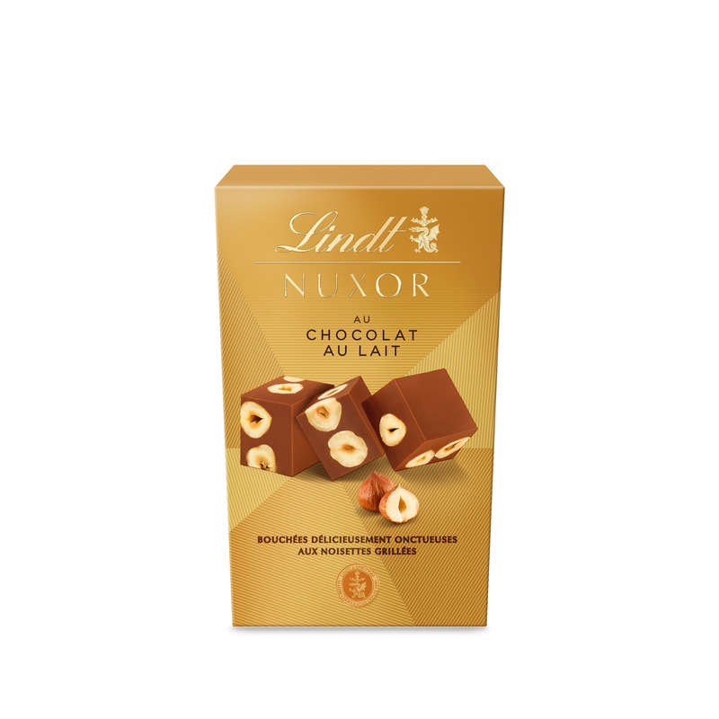 Lindt Nuxor Bouchées Chocolats Lait Noisettes Grillées 150g Lindt Nuxor Bouchées Chocolats Lait Noisettes Grillées 150g