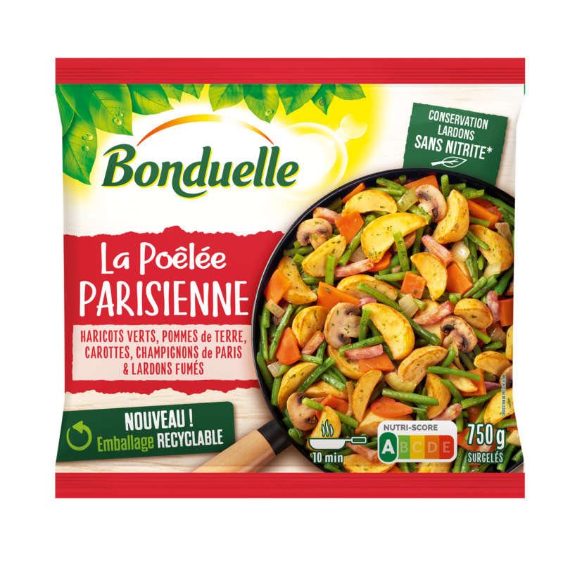 Bonduelle Poêlée Parisienne 750g Bonduelle Poêlée Parisienne 750g