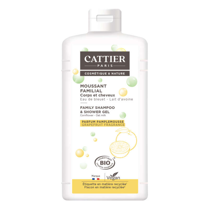 Cattier moussant douche au lactoserum 500ml Cattier moussant douche au lactoserum 500ml