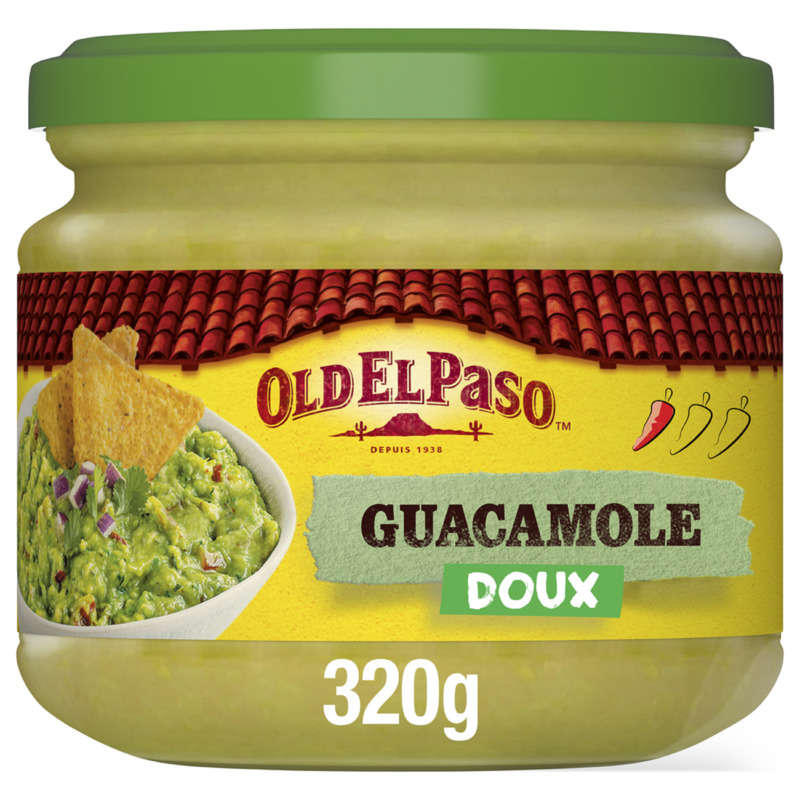 Old El Paso Sauce Apéritif Guacamole 320g Old El Paso Sauce Apéritif Guacamole 320g