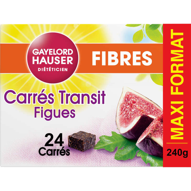 Gayelord Hauser Carrés Transit Figue Et Fibres Gayelord Hauser Carrés Transit Figue Et Fibres