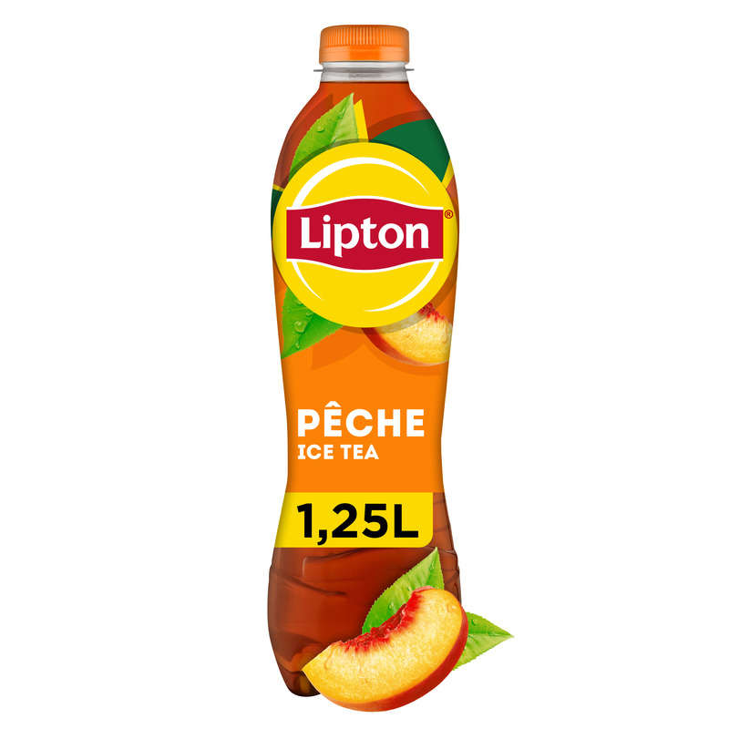 Lipton Thé Glacé Saveur Pêche 1,25L Lipton Thé Glacé Saveur Pêche 1,25L