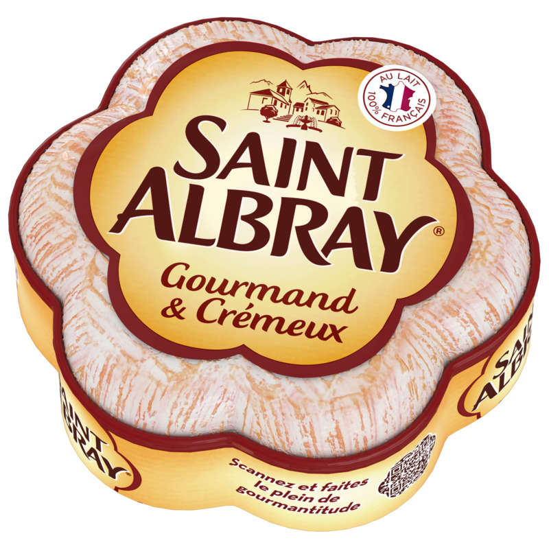 Saint Albray Gourmand Et Crémeux 200g Saint Albray Gourmand Et Crémeux 200g