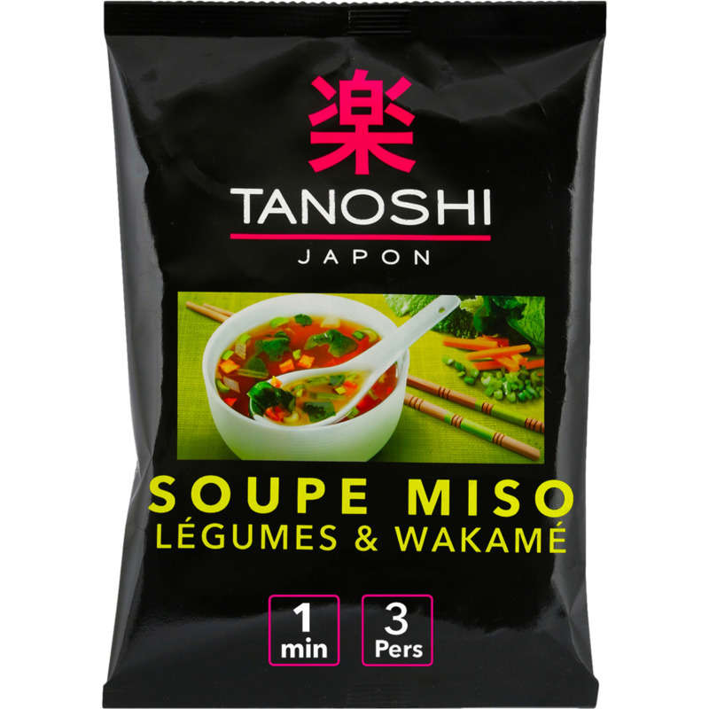 Tano Soupe Miso Legumes 65g Tano Soupe Miso Legumes 65g