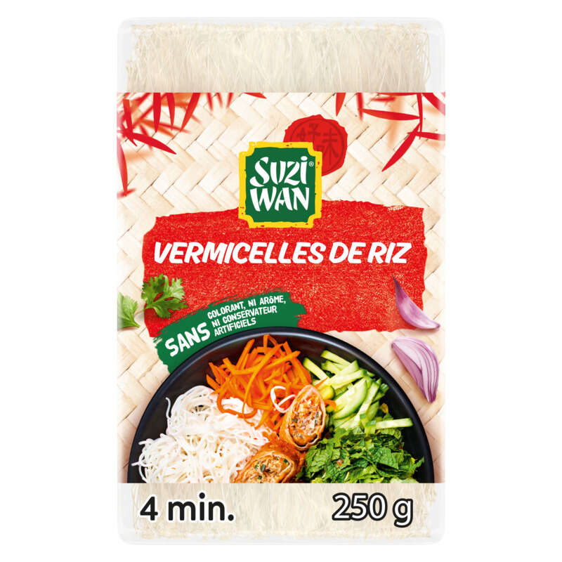 Suzi Wan Vermicelles de Riz 250g Suzi Wan Vermicelles de Riz 250g
