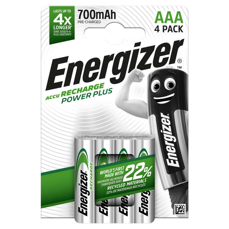 Energizer Piles Lr03/Aaa Accu Recharge Power Plus Energizer Piles Lr03/Aaa Accu Recharge Power Plus