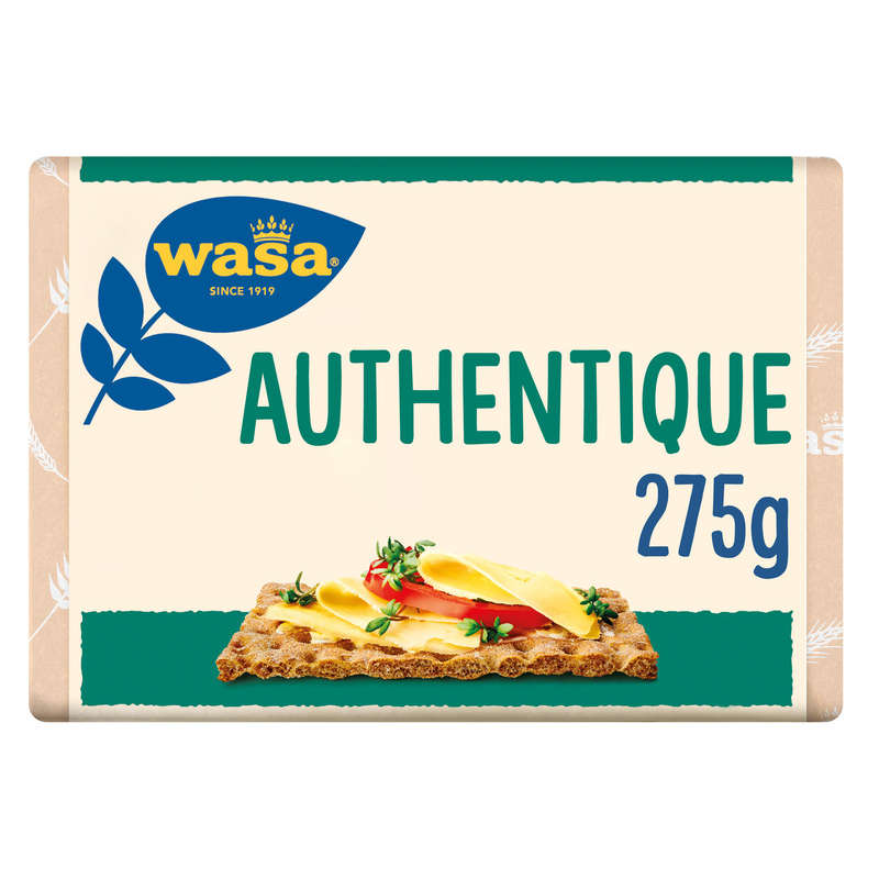 Wasa Biscottes croustillantes authentique 275g Wasa Biscottes croustillantes authentique 275g