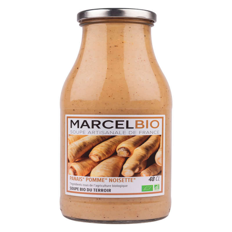 Marcel Bio Soupe Panais Pomme Noisette 48cl Marcel Bio Soupe Panais Pomme Noisette 48cl