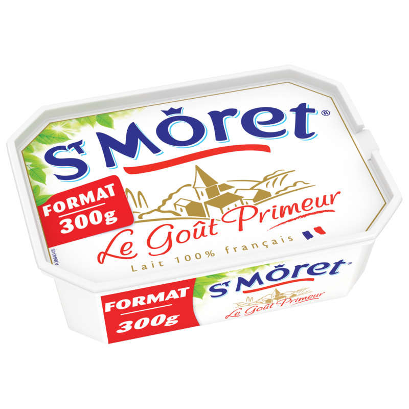 St Moret Fromage à tartiner nature 300g St Moret Fromage à tartiner nature 300g