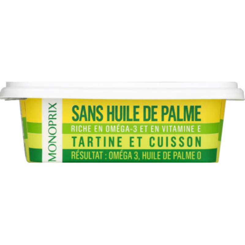 Monoprix Margarine Tartine & Cuisson Oméga3 250g Monoprix Margarine Tartine & Cuisson Oméga3 250g
