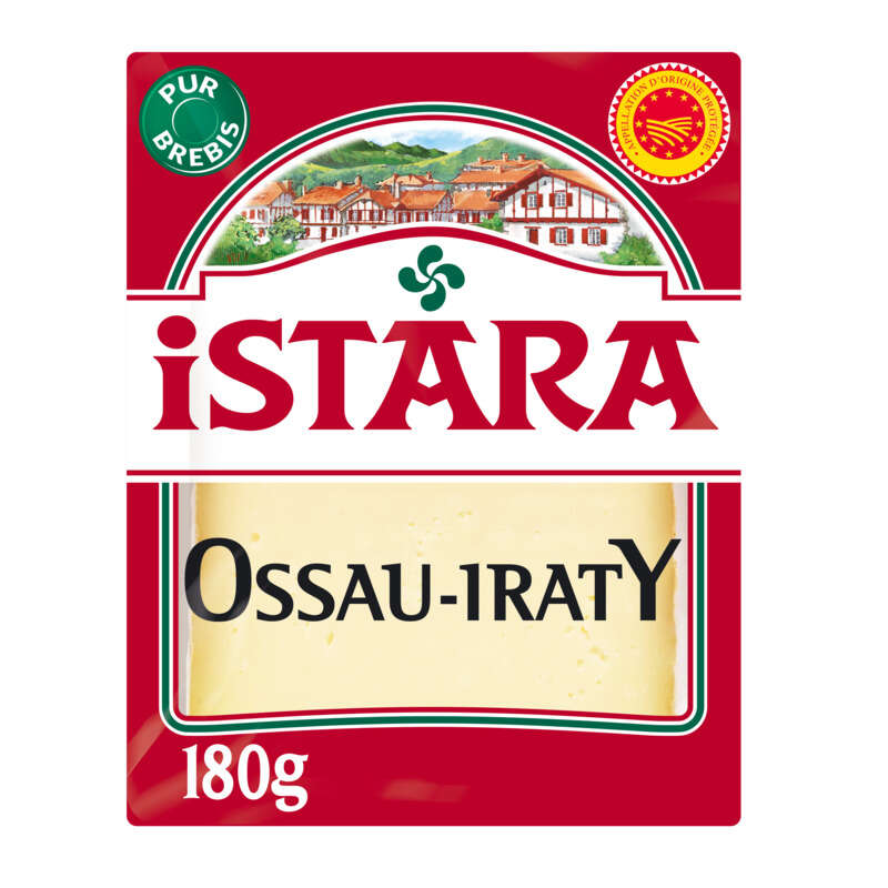Istara Ossau Iraty Aop, Fromage Au Lait De Brebis 180g Istara Ossau Iraty Aop, Fromage Au Lait De Brebis 180g