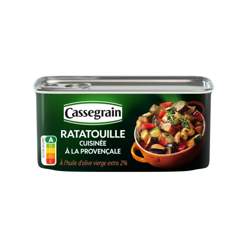Cassegrain Ratatouille Cuisinée À La Provençale 185g Cassegrain Ratatouille Cuisinée À La Provençale 185g