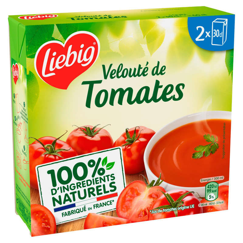 Liebig PurSoup' Velouté de tomates 2x30cl Liebig PurSoup' Velouté de tomates 2x30cl