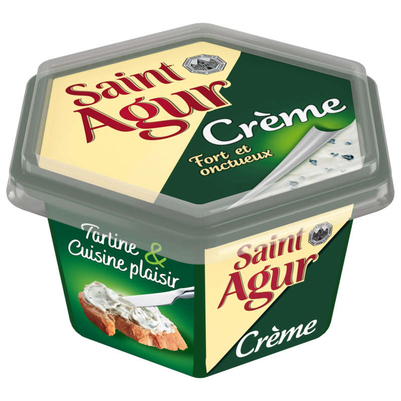 Saint Agur Crème Fort Et Onctueux 155g Saint Agur Crème Fort Et Onctueux 155g