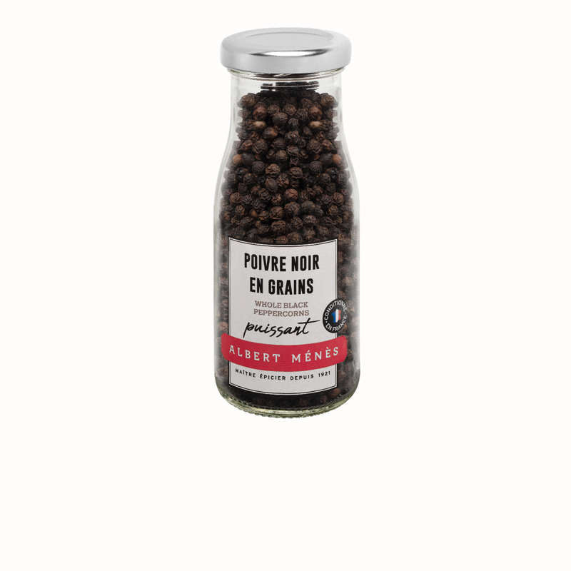 Albert Ménès Poivre Noir En Grains Le Pot De 75g Albert Ménès Poivre Noir En Grains Le Pot De 75g