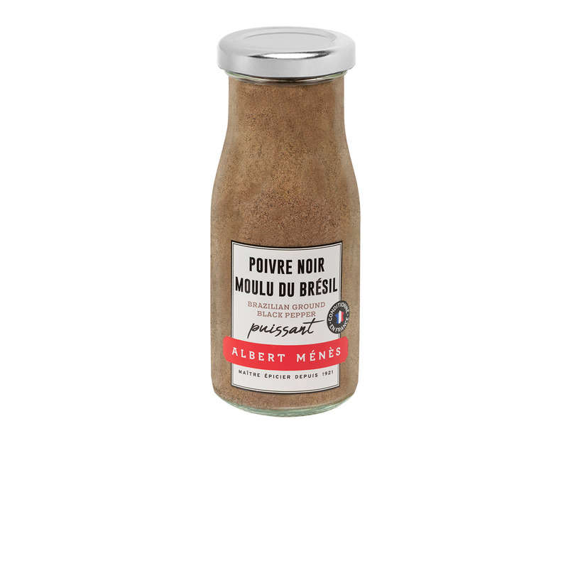 Albert Ménès Poivre Noir Moulu Du Brésil 75G Albert Ménès Poivre Noir Moulu Du Brésil 75G