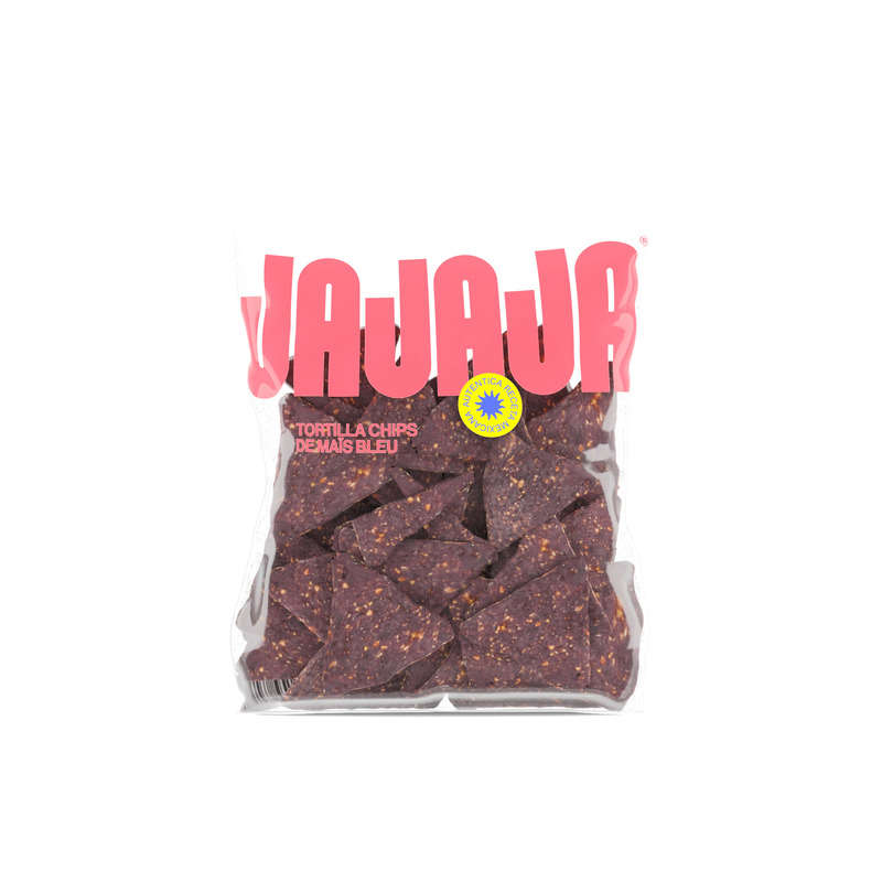 TORTILLA CHIPS DE MAIS BLEU 150GR TORTILLA CHIPS DE MAIS BLEU 150GR