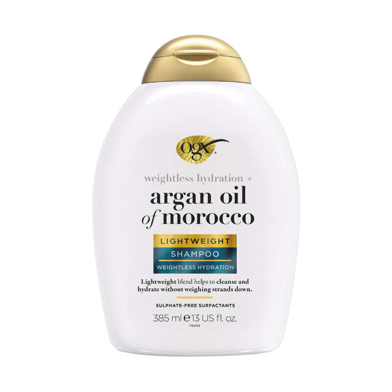 OGX Argan oil of Morocco ligh tweight Shampoing 385ml OGX Argan oil of Morocco ligh tweight Shampoing 385ml