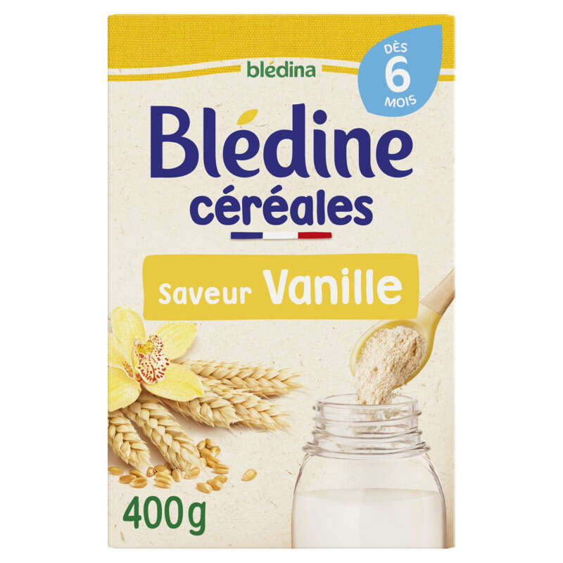 Blédina Blédine Saveur Vanille 400g Blédina Blédine Saveur Vanille 400g
