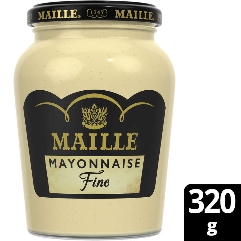 Maille Mayonnaise Fine Qualité Traiteur Bocal 320g Maille Mayonnaise Fine Qualité Traiteur Bocal 320g