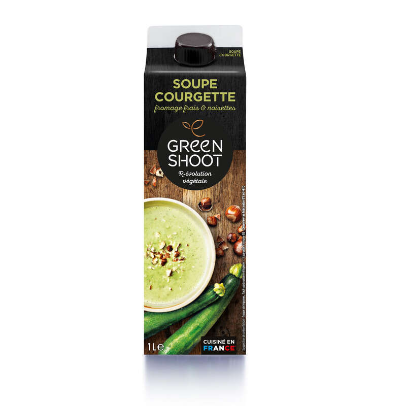 Greenshoot Soupe Courgette Parmesan & Noisettes 1L Greenshoot Soupe Courgette Parmesan & Noisettes 1L