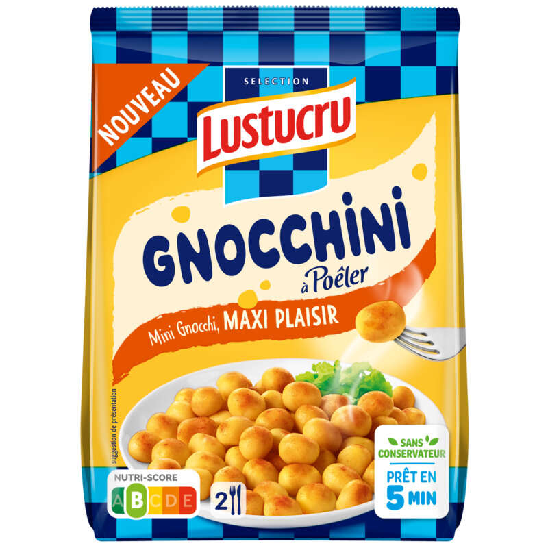 Lustucru Gnocchini à poêler 300g Lustucru Gnocchini à poêler 300g