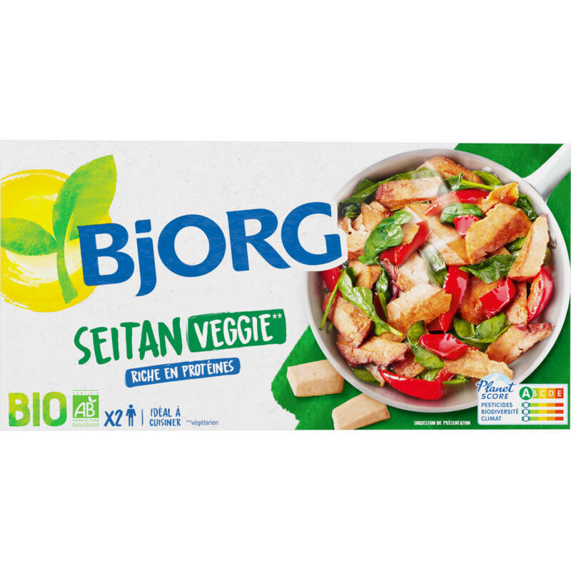 Bjorg Seitan, Bio 2x85g Bjorg Seitan, Bio 2 x 85G