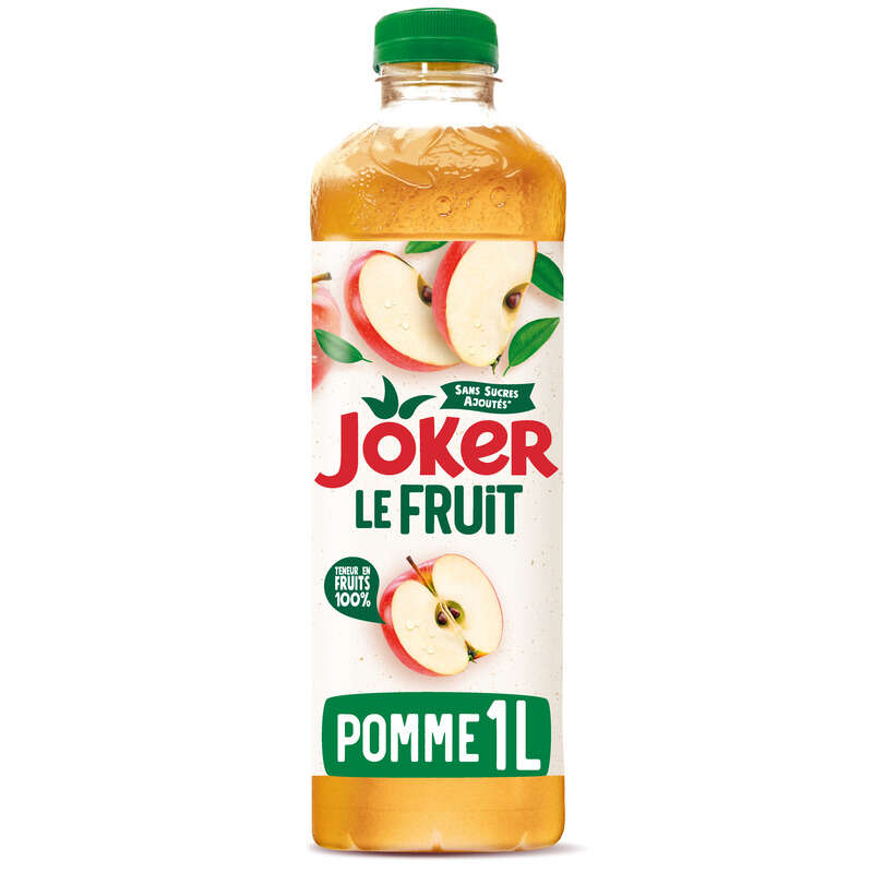 Joker Jus de Pomme la bouteille de 1L Joker Jus de Pomme la bouteille de 1L