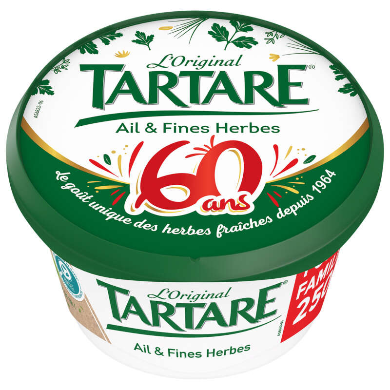Tartare Ail & Fines Herbes Familia 250g Tartare Ail & Fines Herbes Familia 250g