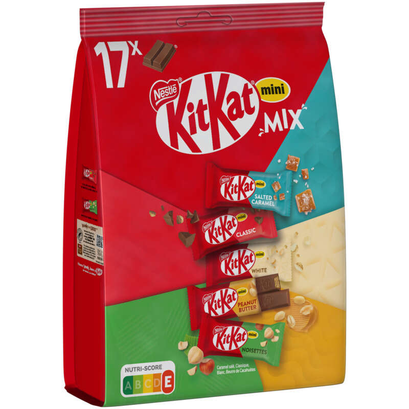 Kitkat Barres Chocolatées Mini Mix 240 g Kitkat Barres Chocolatées Mini Mix 240 g