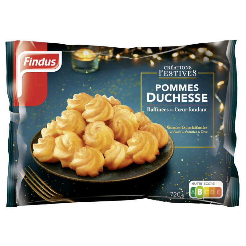 Findus créations festives pommes duchesse 720g Findus créations festives pommes duchesse 720g