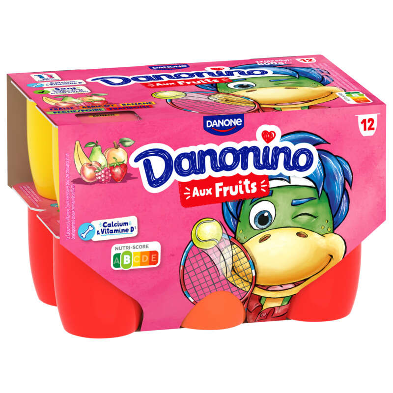 Danonino Petits Suisses Aux Fruits 12x50g Danonino Petits Suisses Aux Fruits 12x50g
