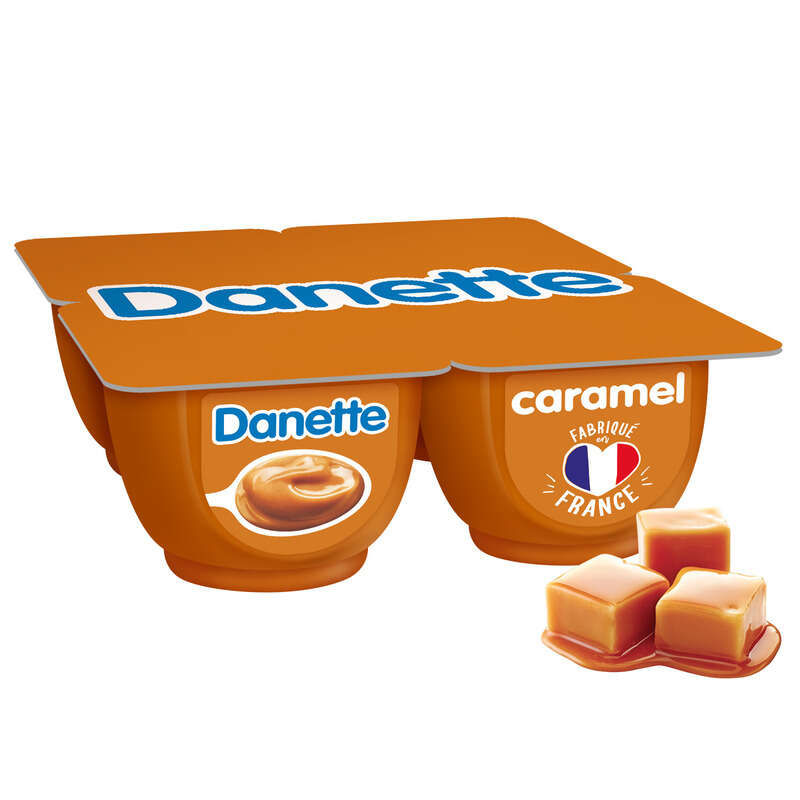 Danette Crème Dessert Caramel 4x125g Danette Crème Dessert Caramel 4x125g