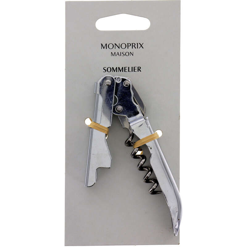Monoprix Sommelier Inox Double Pull Monoprix Sommelier Inox Double Pull