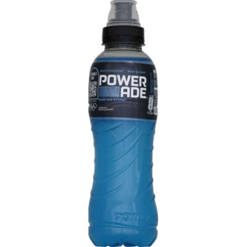 Powerade Ice Storm boisson sport 50cl Powerade Ice Storm boisson sport 50cl