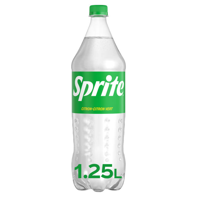 Sprite Soda Citron Citron Vert 1,25L Sprite Soda Citron Citron Vert 1,25L