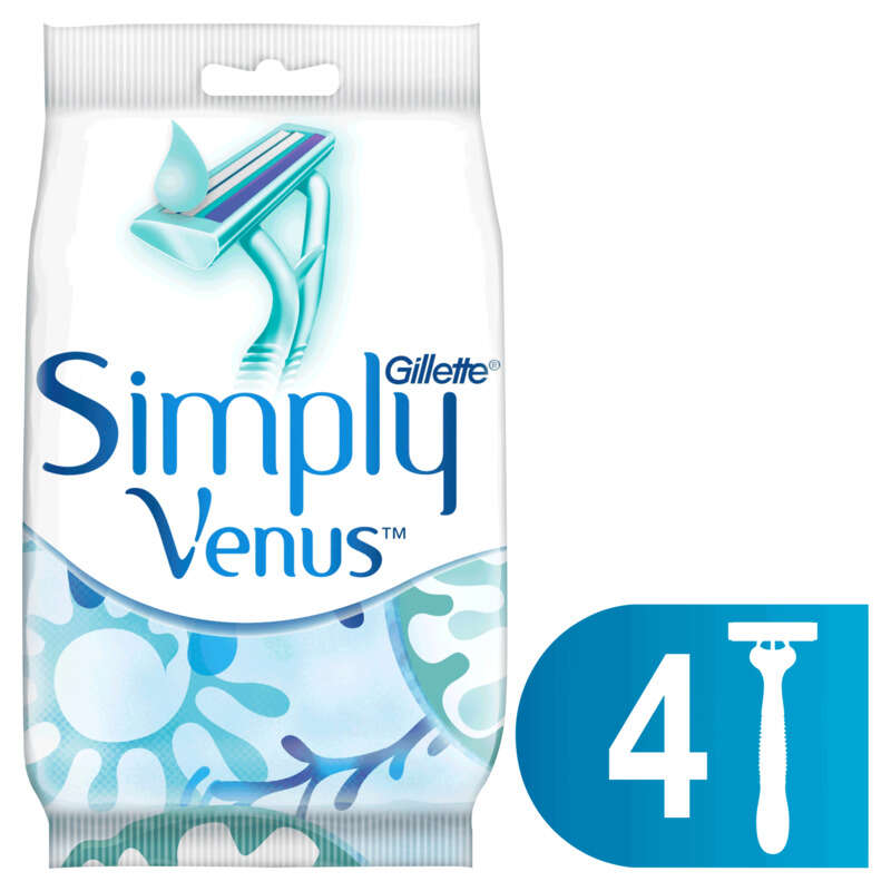 Gillette Venus Jetables Simply 2 Lames x4 Gillette Venus Jetables Simply 2 Lames x4