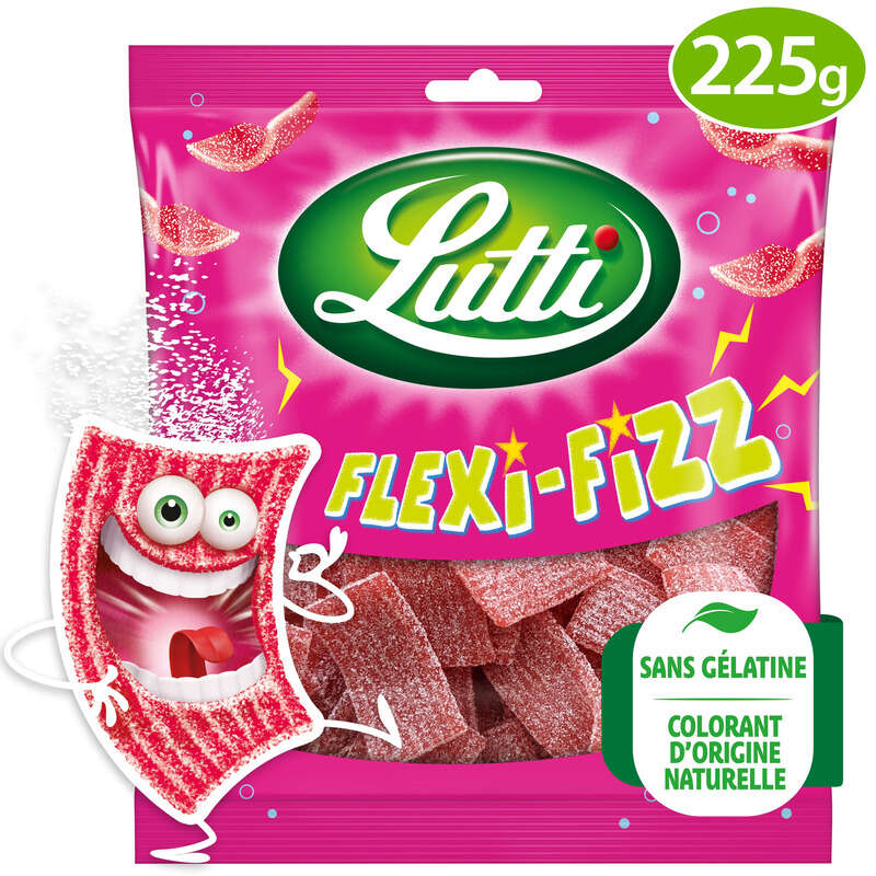Lutti Bonbons Flexi-Fizz 225g