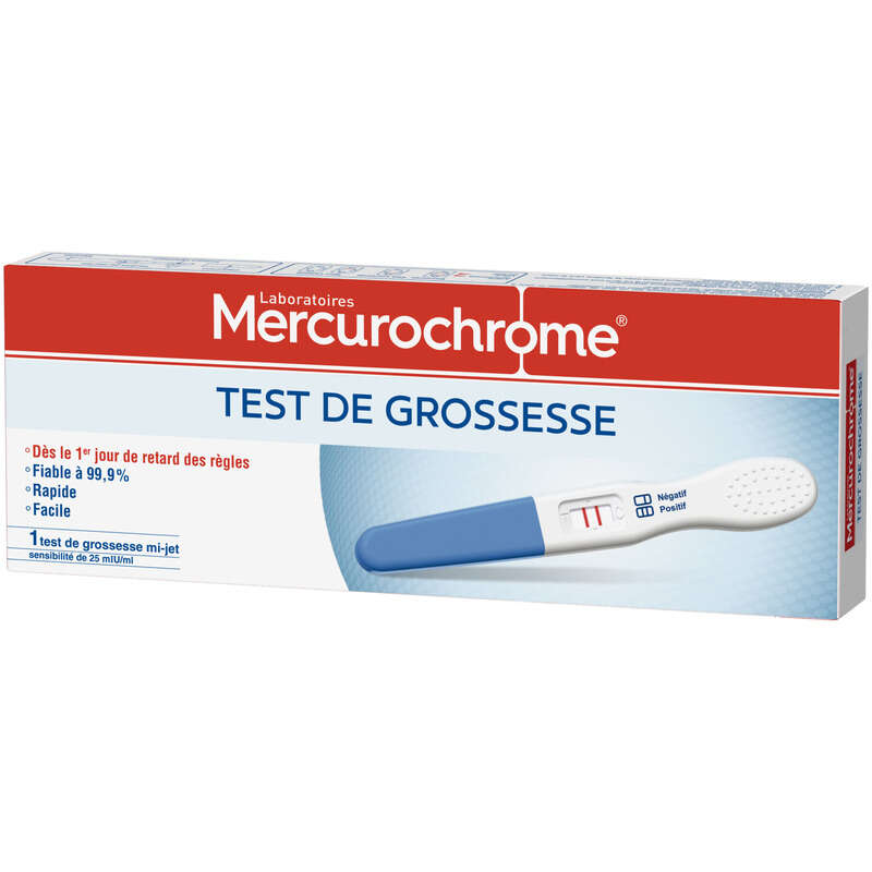 Mercurochrome Test De Grossesse Mercurochrome Test De Grossesse