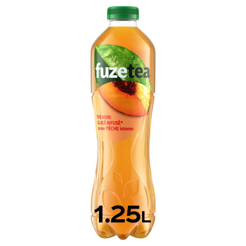 Fuzetea Thé noir pêche intense 1,25L Fuzetea Thé noir pêche intense 1,25L
